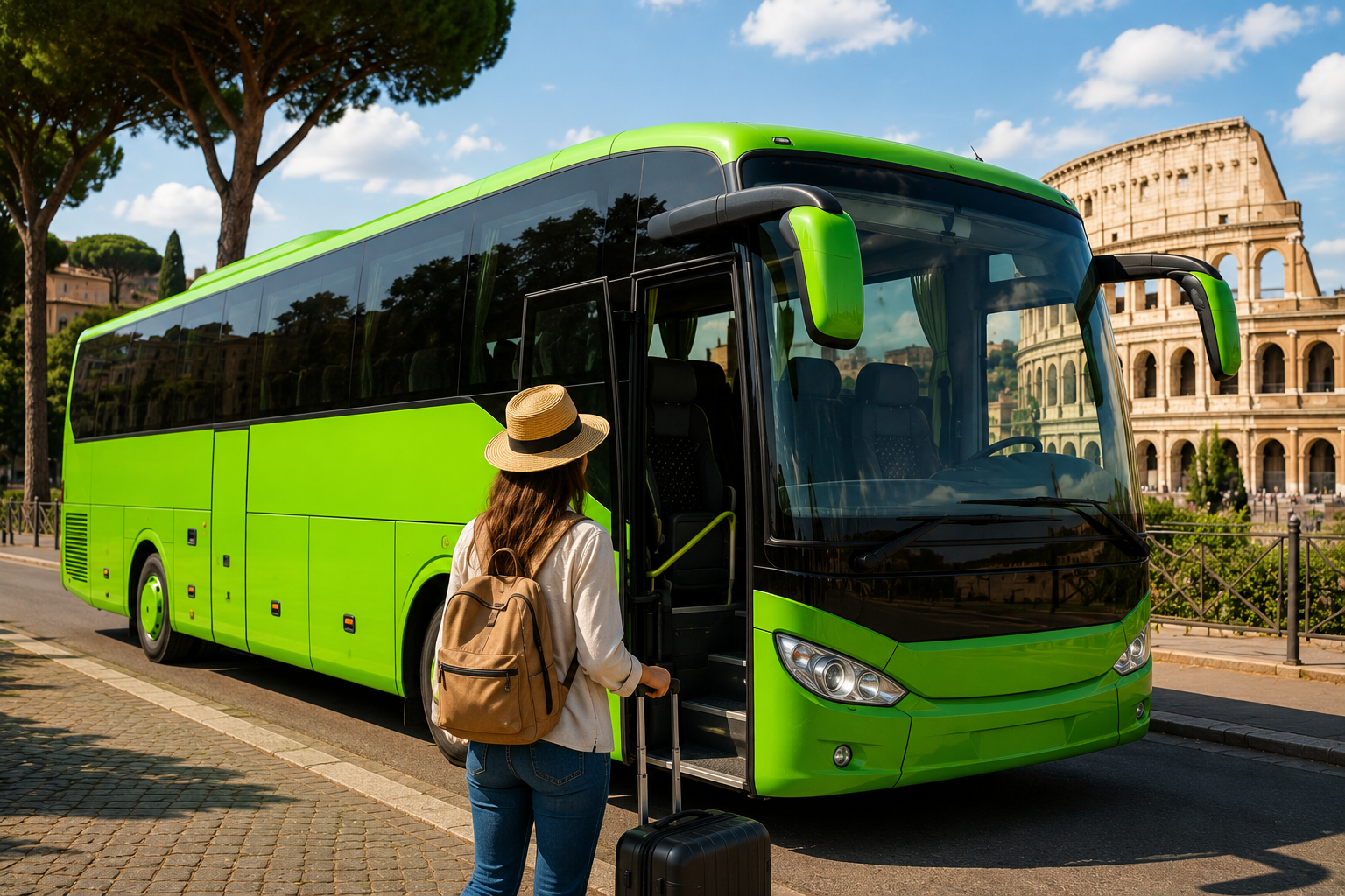 Viaja en Autobús